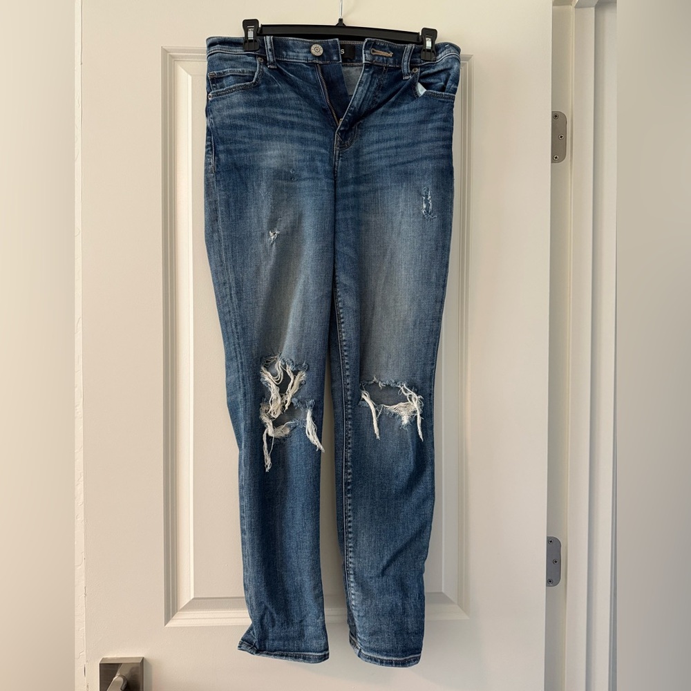 Express Girlfriend High Rise Jeans - Picture 5 of 13